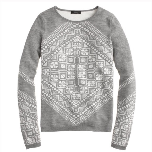 J.Crew 100% Merino Wool “Scarf” Sweater - Picture 14 of 15